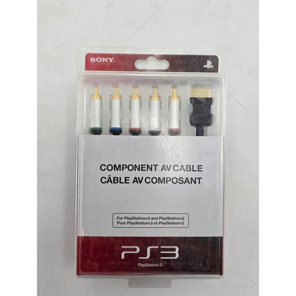 Sony Component AV Cable PS3 PS2 RED SCPH-10490 U / 98044 - New